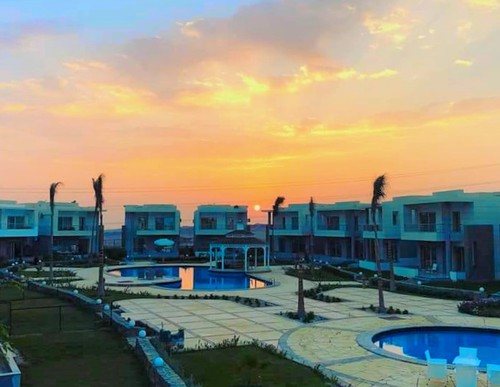 Hurghada, Red Sea, Elegant new Single Villa + Swimming Pool + Sea View + Garden + Installments plan