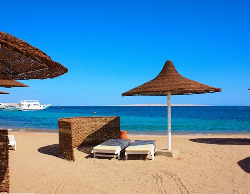 NIEUWE Vakantiewoning, Hurghada, Egypte, nabij Strand, Zeezich