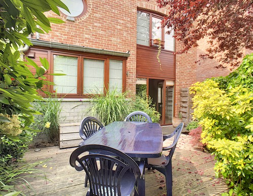 MAISON 3 façades GRAND CONFORT avec JARDIN & grand GARAGE privatif | HALF OPEN BEBOUWING 155 m² met groot comfort, stadstuin en grote garage