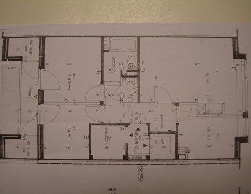 8500 Kortrijk: gezelig appartement uitzicht op park, centraal gelegen