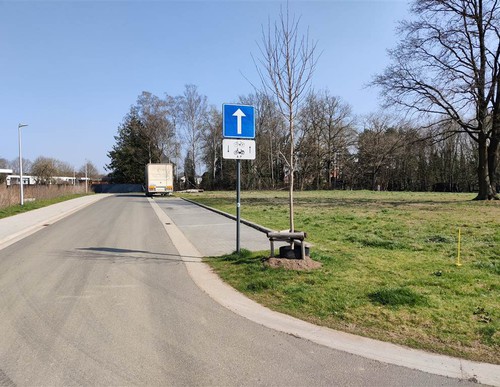 Projectgrond in het centrum van Koersel 